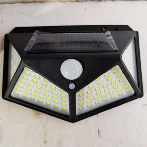 2 Faroles Solares LED Exteriores de 4 Caras con Fotocélula y Sensor - imagen 3