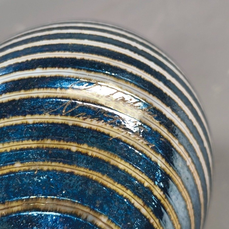 Figura Finlandesa en vidrio soplado con fisonomía de pájaro diseñada por OIVA TOIKKA - imagen 9