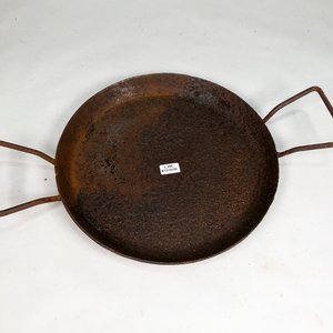 Plancha de Hierro Antigua con Asas Laterales - 27 cm - imagen 2