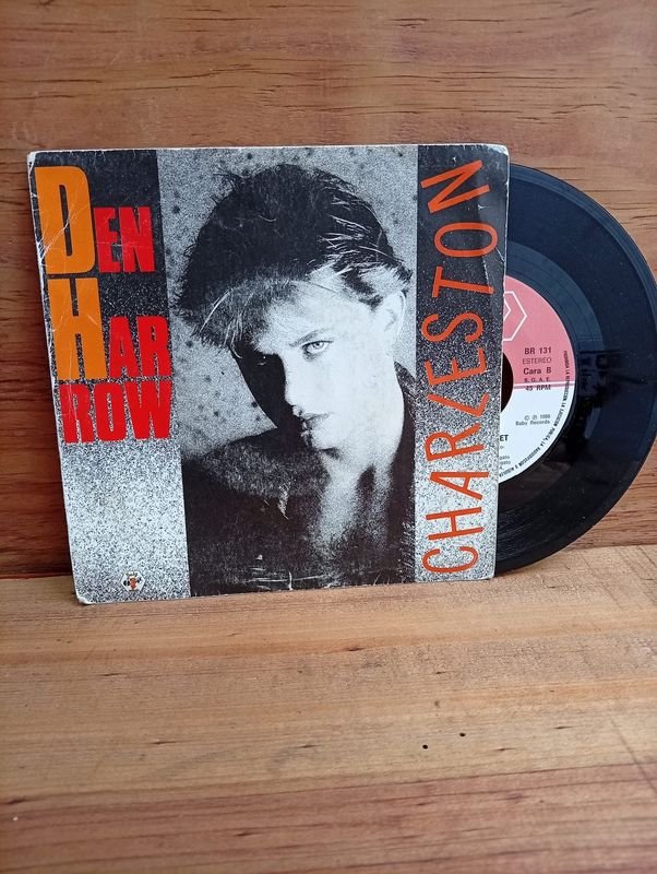 Disco Simple Den Harrow "Charleston" 1986 Industria Española