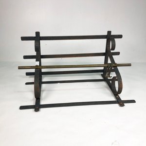 Repisa Metálica con Ganchos Estilo Vintage - imagen 2