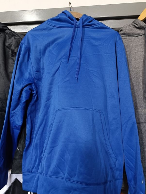 Canguro Azul Deportivo con Bolsillo Frontal