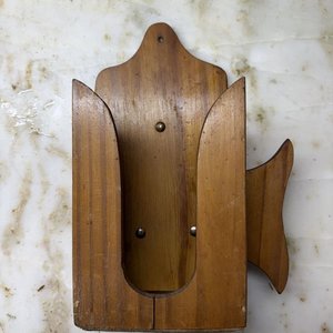 Porta Objetos Decorativo de Madera con Forma de Pez - imagen 3