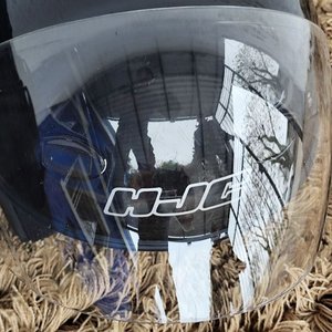Casco HJC Jet Negro con Visera y Bolso Hardline Aprobado - imagen 2