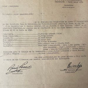 Documentos Históricos Ciclismo Uruguayo: Vuelta Ciclista 1939, Velódromo y Cartas - imagen 2