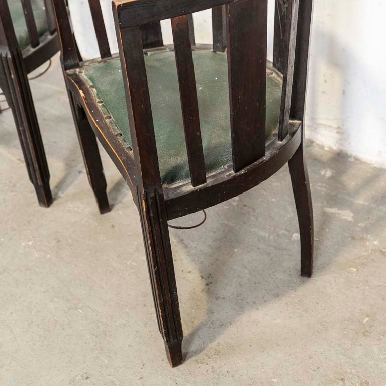 Sillones antiguos de madera para restaurar - imagen 2