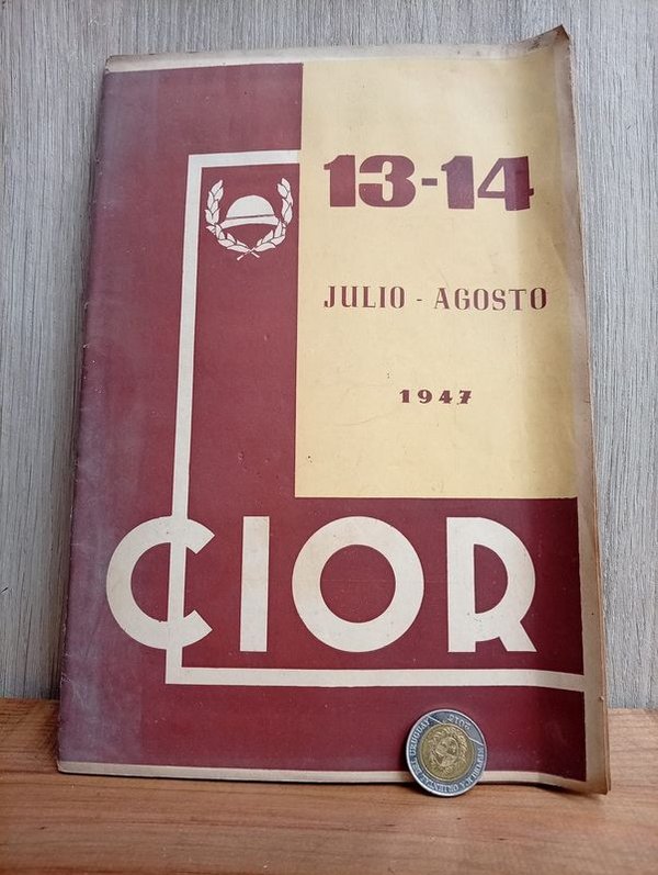 Revista "CIOR" - Centro de Instrucción de Oficiales de Reserva - Uruguay 1947 - imagen 1