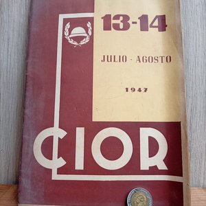 Lote siguiente: Revista "CIOR" - Centro de Instrucción de Oficiales de Reserva - Uruguay 1947