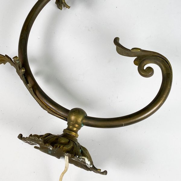 Aplique de bronce con tulipa - Decoración para el hogar - imagen 3