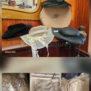 Lote anterior: Lote de Sombreros y Telas Vintage