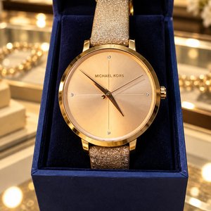 Reloj Michael Kors MK2794 Rose Gold con Cristales y Correa Brillante - imagen 3