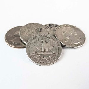 5 Monedas de 1/4 de Dólar de Estados Unidos (1959-1964) - imagen 2