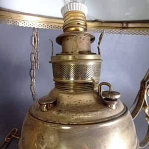 Colgante Colonial con Depósito y Opalina, Diámetro 35cm - imagen 5