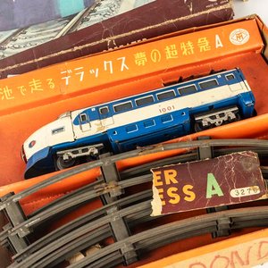 Juego de Tren Eléctrico Mark Trade "Dream Super Express" Made in Japan con Caja Original - imagen 2