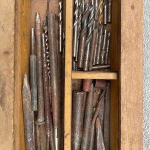 Lote de Mechas y Punzones de Hierro Antiguos - imagen 2