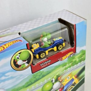 Pista Hot Wheels Mario Kart Yoshi Mach 8 Die-Cast - imagen 2