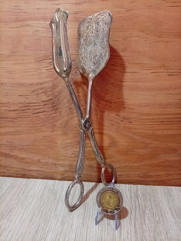 Pinzas para Repostería o Servir con Diseño Labrado