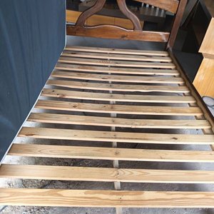Cama de 2 plazas de madera con colchón Kingshouse - imagen 6