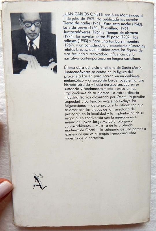 Libro de Juan Carlos Onetti, Premio Miguel De Cervantes 1980 - imagen 7