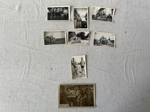 Colección de Fotografías Históricas de Ciclismo y Transporte de Bicicletas