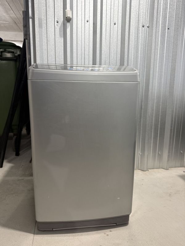 Lavarropas Panavox Carga Superior 6.5kg Color Plata