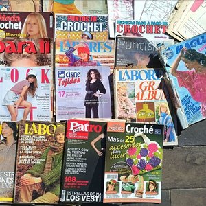 Lote de Revistas de Crochet, Labores y Moldes Burda - imagen 6