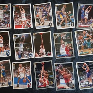 Lote siguiente: Tarjetas Coleccionables NBA Upper Deck 1995-1996