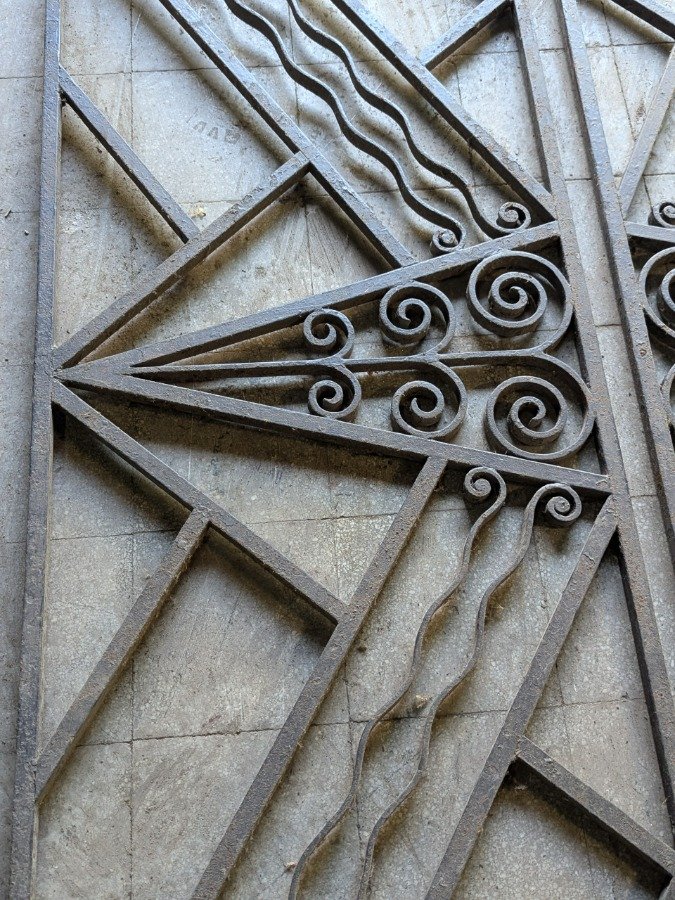 Puertas de hierro forjado con diseño Art Deco - imagen 14