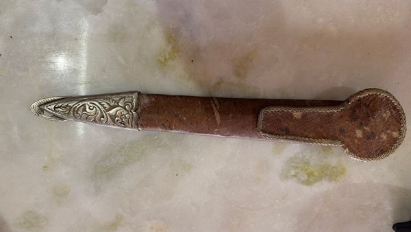 Vaina de cuero con puntera de plata - Accesorios para Vehículos - imagen 6