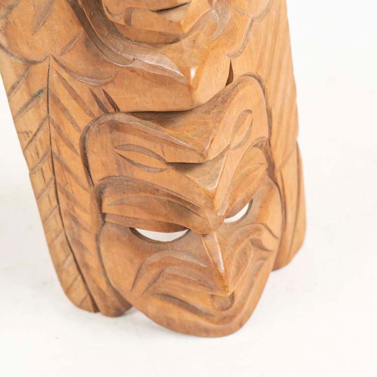 Máscara de madera tallada Mexicana - imagen 2