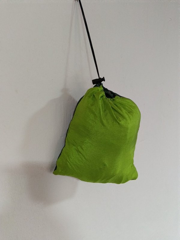 Hamaca paraguaya color verde para decorar - imagen 4