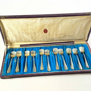 Estuche con 12 Cucharas para Helado Alpaca Champion - imagen 2