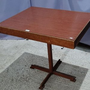 Mesa Rectangular con Tapa de Cerámica y Base de Hierro - imagen 2