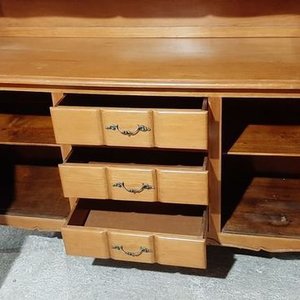 Aparador de Madera con 4 Puertas y 3 Cajones - imagen 2