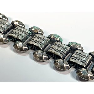 Collar Art-Deco de Metal con Eslabones - 39 cm - imagen 4