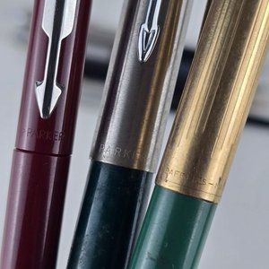 Lote de 5 Lapiceras Parker y Sheaffer, Estilo Vintage - imagen 2