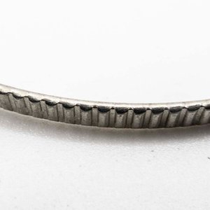 Pulsera de Plata Fina con Diseño Rayado - imagen 2