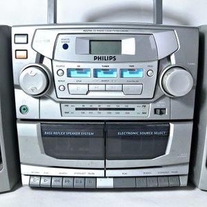 Equipo de Música Philips con Dos Parlantes (Funcionando) - imagen 2