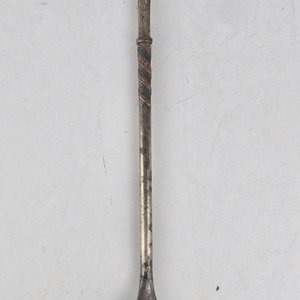 Bombilla de Plata Criolla con Detalle Trenzado - imagen 2