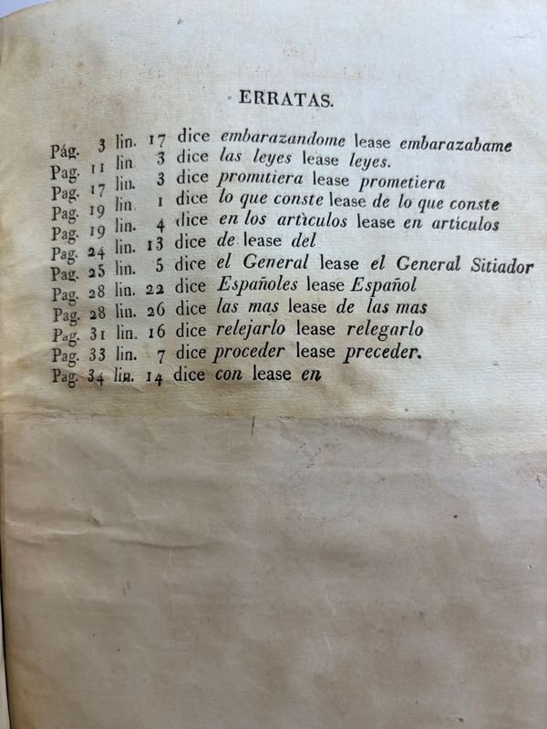Exposición que hace el Señor Brigadier - Buenos Aires 1814 - imagen 6