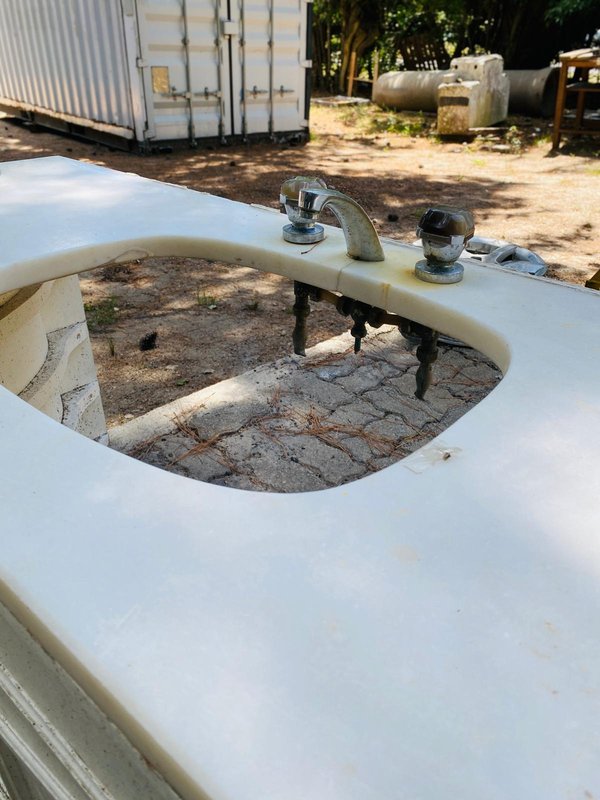 Mesada de mármol para baño - imagen 2