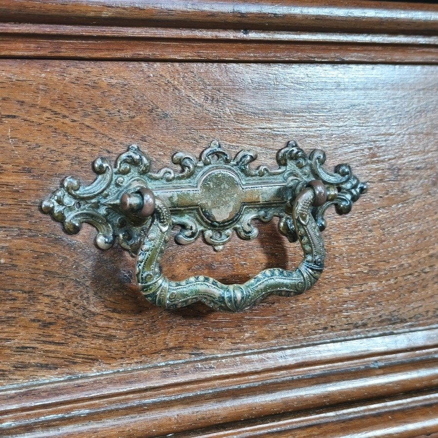 Muebles de Madera con Tapas de Mármol y Decoración Orfebre - imagen 10