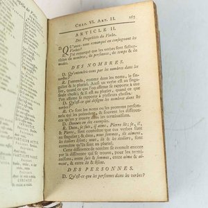 Principios Generales y Razonados de la Gramática Francesa por Pierre Restaut, París 1762 - imagen 2