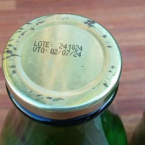 4 Botellas de Vidrio Verde Oscuro Talar para Leche 1 Litro - imagen 5