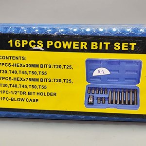 Set de 16 Puntas Torx para Encastre 1/2'' con Estuche - imagen 1