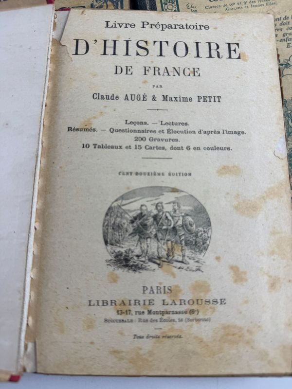 Libro preparatorio de Historia de Francia - Claude Augé y Maxime Petit - imagen 4
