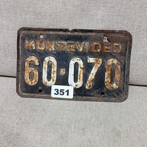 Lote siguiente: Matrícula Antigua de Montevideo 60-070