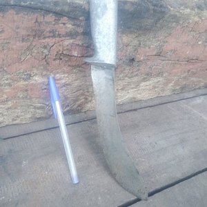 Cuchillo Cuereador Hoja Curva - imagen 1