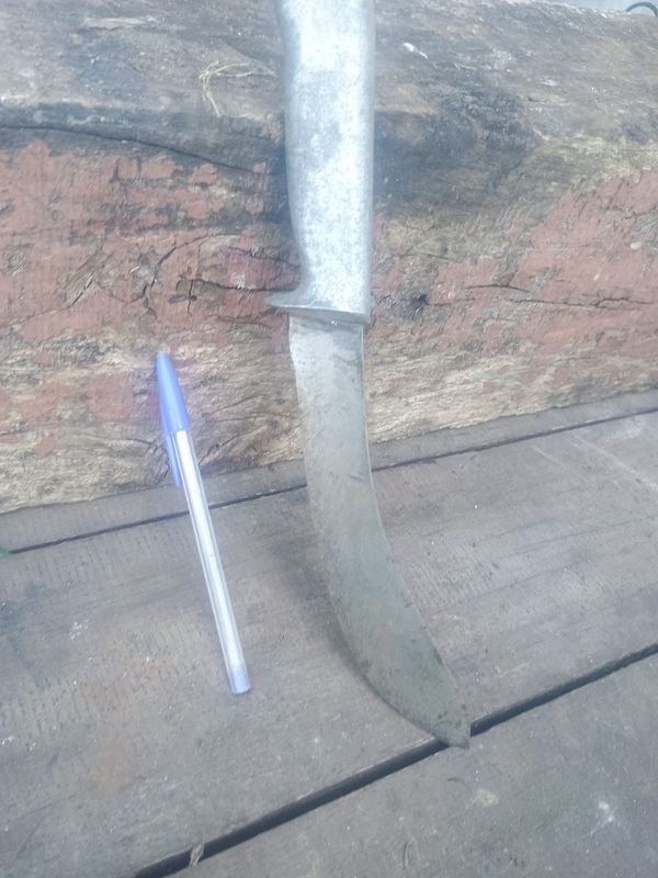 Cuchillo Cuereador Hoja Curva