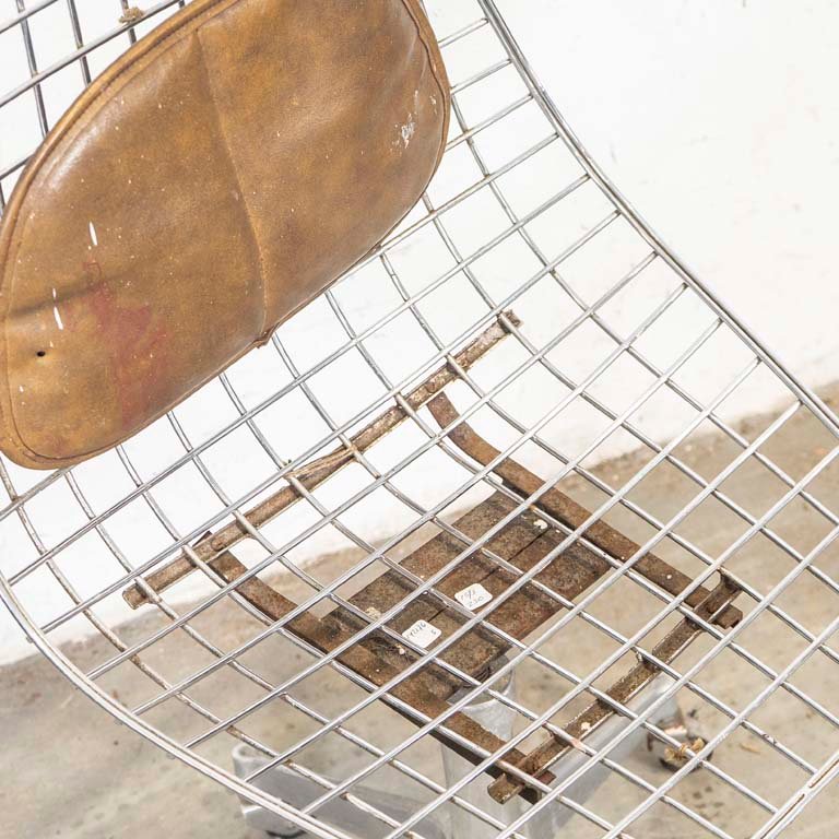 Silla rodante tipo Bertoia en venta - imagen 3